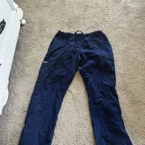 Butter soft navy blue scrubs TOP AND BOTTOM